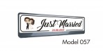Placuta auto "Just Married" (model nou!)